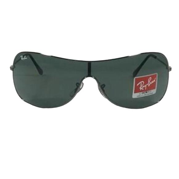 NIB Ray-Ban Highstreet Gunmetal UV Protection Shield Style Sunglasses (RBXX050) - Picture 2 of 9